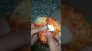 Domino's Pizza | Margherita cheese burst regular size review  #pizzalover #dominos #pizza #shorts