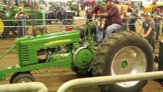 Antique tractor show and pull in Halletsville, TX 1/14/17