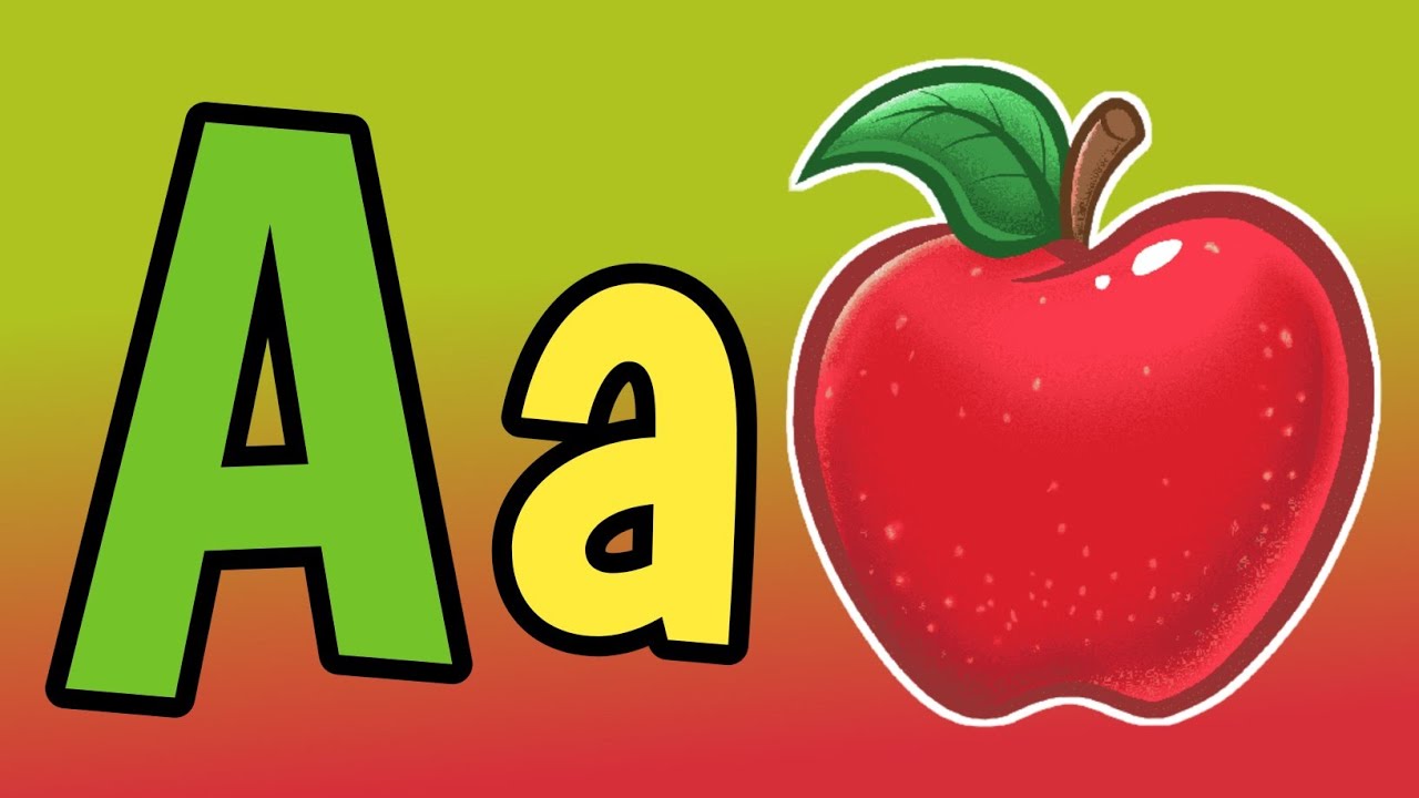 A For Apple B For Ball | Learn English Alphabet | ABCD | Alphabet ...