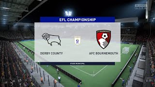 FIFA 22 | Derby County vs AFC Bournemouth - EFL Championship | Gameplay