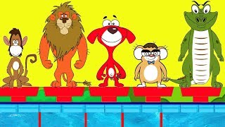 Rat A Tat - Funny Animals Swimming Competition - Funny cartoon world Shows For Kids Chotoonz TV
