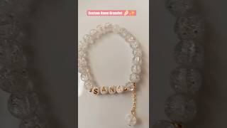 Custom Name Bracelet🤩 under 100rs 🙃| Multiple options \u0026 Colours🩷🩵💜 | DM us to order now‼️