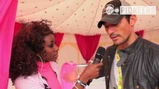 David Gandy and Wheyhey Ice Cream, V Festival 2013