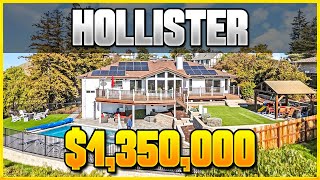 Touring A Luxury $1.35 Million Home In Hollister California's Ridgemark Neighborhood