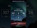 Responsive Countdown Timer using JS. #css #html #javascript #tutorial #project #shorts