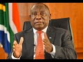 Live Broadcast: South African President Ramaphosa, Announces Economic Recovery Plan | NewsCentral TV