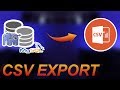 PHP Tutorial: Export MySQL Data To CSV File