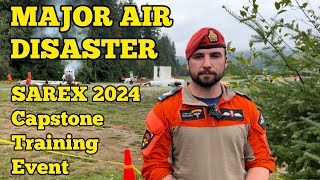 Major Air Disaster capstone training event for National Search and Rescue Exercise 2024 in Canada