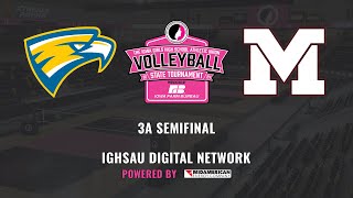 2024 IGHSAU Girls State Volleyball 3A Semifinal: Mount Vernon vs Dubuque Wahlert Catholic