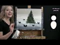 learn how to paint caroling cardinals with acrylic paint u0026 sip at home fun step by step tutorial