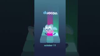 Tune in to Duocon October 11 at 12:00 PM EDT  #duocon #duocon2023 #duolingo