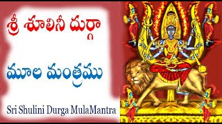 శ్రీ శూలినీ దుర్గా మూల మంత్రము Sri Shulini Durga MulaMantra