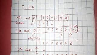 Binary multiplication using computer method