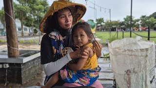 MENANGIS MINTA MAKAN...!!! WAJAH PUCAT KELAPARAN || JANDA YATIM PIATU || JANDA DESA JADI PEMULUNG