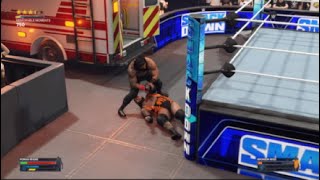 Wwe2k24 one on one ambulance  match