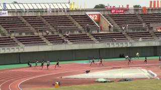 58th東日本実業団男子200m予選4組 飯塚翔太20.46 ケンブリッジ飛鳥20.49(+2.5)