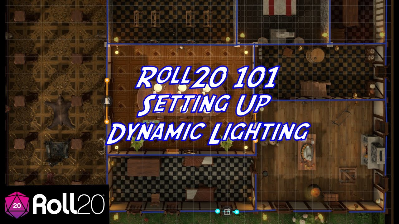 Roll20 101 Setting Up Dynamic Lighting Youtube