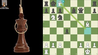 Đòn Chiếu Thắt Cổ Như Sách Giáo Khoa - Paul Morphy vs. Schrufer 1859 || TungJohn Playing Chess