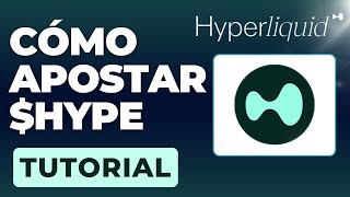 Hyperliquid Staking - Cómo hacer staking de HYPE Token en Hyperliquid y recibir AIRDROPS GRATIS