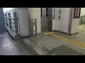 【hd】三菱エレベーター jr京都駅自由通路 南口駅前広場 part 3 mitsubishi elevator i elevator