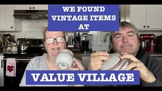 Vintage Items at Value Village |Showing an Auction Item we won - 218