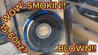 I BLEW UP The MOST Expensive Walmart Subwoofer!