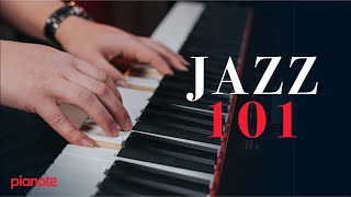 Jazz Piano 101 (Beginner Piano Lesson)