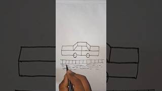 গাড়ি আঁকার একেবারে সহজ নিয়ম | how to draw a car and easy method #cardrawing #গাড়িআর্ট #gariakarniyom