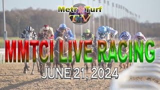 21 June 2024 | Philippines Horse Racing Live | Metro Manila Turf Club Inc.