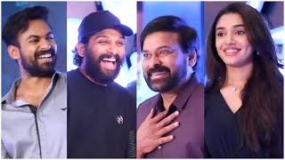 Uppena Movie Success Party Video | Chiranjeevi, Allu Arjun, Vaisshnav Tej, Krithi Shetty, Buchi Babu