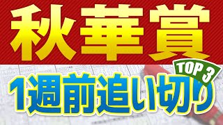 【秋華賞2024】一週前追い切りが高評価だった出走予定馬3頭をシミュレーション🐴 ～JRA競馬予想～