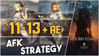 11-13 + Adverse Environment | AFK Strategy |【Arknights】