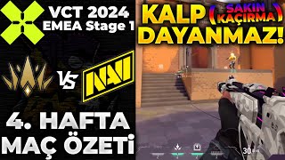 BBL vs NAVI MAÇ ÖZETİ | VALORANT 2024 EMEA Stage 1 - 4. HAFTA