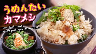 サッパリ「うめんたい釜飯」