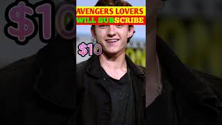 Tremendous fees by Tom Holland | Highest paid actor in avengers | Fees paid to spiderman for Avenger