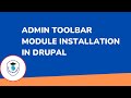 Drupal 10 Tutorial : Admin Toolbar Module Installation