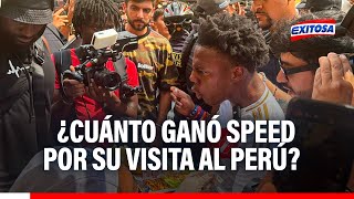 🔴🔵Speed en Perú: La exorbitante cifra que habría ganado el streamer por su visita al país