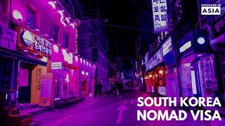 South Korea has a New Digital Nomad Visa