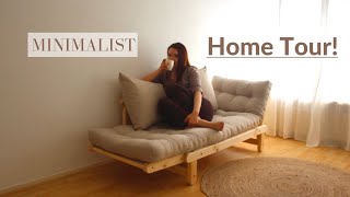 MINIMALIST Home Tour - 1 Bedroom Small Apartment (Working From Home)