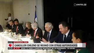 Chile: Autoridades del gobierno de Piñera tuvieron una reunión en Antofagasta