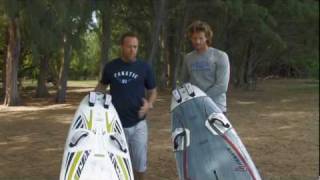 2010 Fanatic Ray LTD Windsurfing Board Product Video