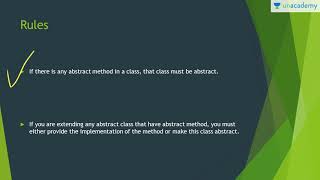 Complete Core Java - Why abstract classes & abstract methods