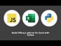 Build Office.js add-ins for Excel with Python