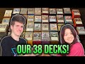 A Complete Tour of Our 38 Commander Decks!