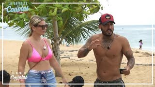 Vivian saoule tout le monde à la plage  | La Bataille Des Couples | Saison 3