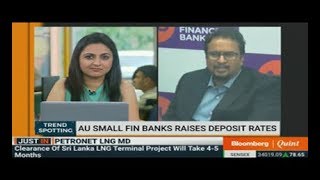 Mr. Sanjay Agarwal spoke to Bloomberg Quint on raising the Savings account interest rate