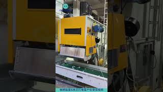 GetonAgain Automatic Carding \u0026 Filling Machine for Pillows running in client's factory #carding