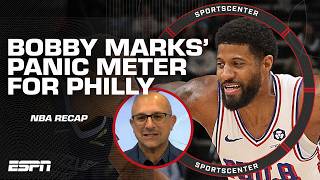 📈 Bobby Marks' PANIC METER for the 76ers 😱 + Knicks the BEST in the NBA? 👀 | SportsCenter