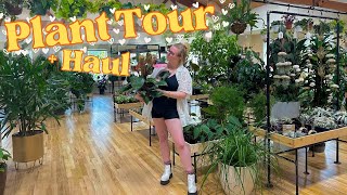 CRAZY EXCITING Houseplant Shop Tour \u0026 Plant Haul! Come Houseplant Shopping With Me!