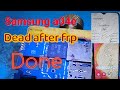 Samsung a04e (a042f) dead after remove frp with unlock tool cm2 and umt failed flash 😭😭